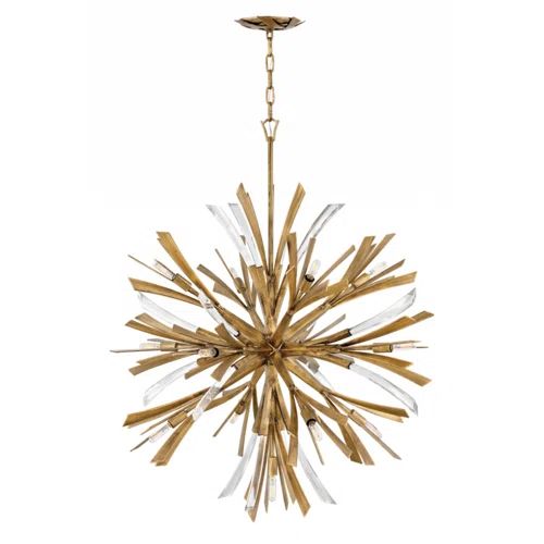 Bergert 13 Lights Chandelier 36"D