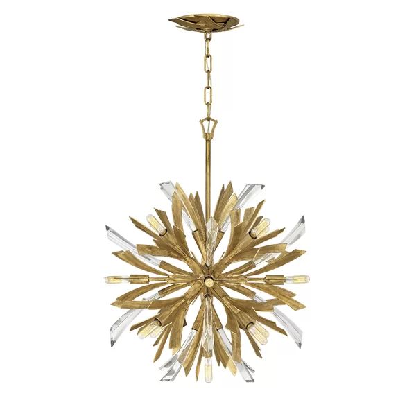 Bergert 13 Lights Chandelier 22"D