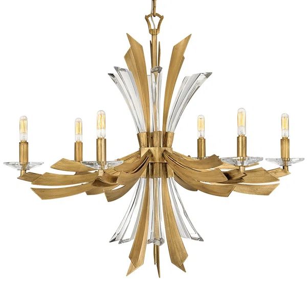 Bergert 6 Lights Chandelier