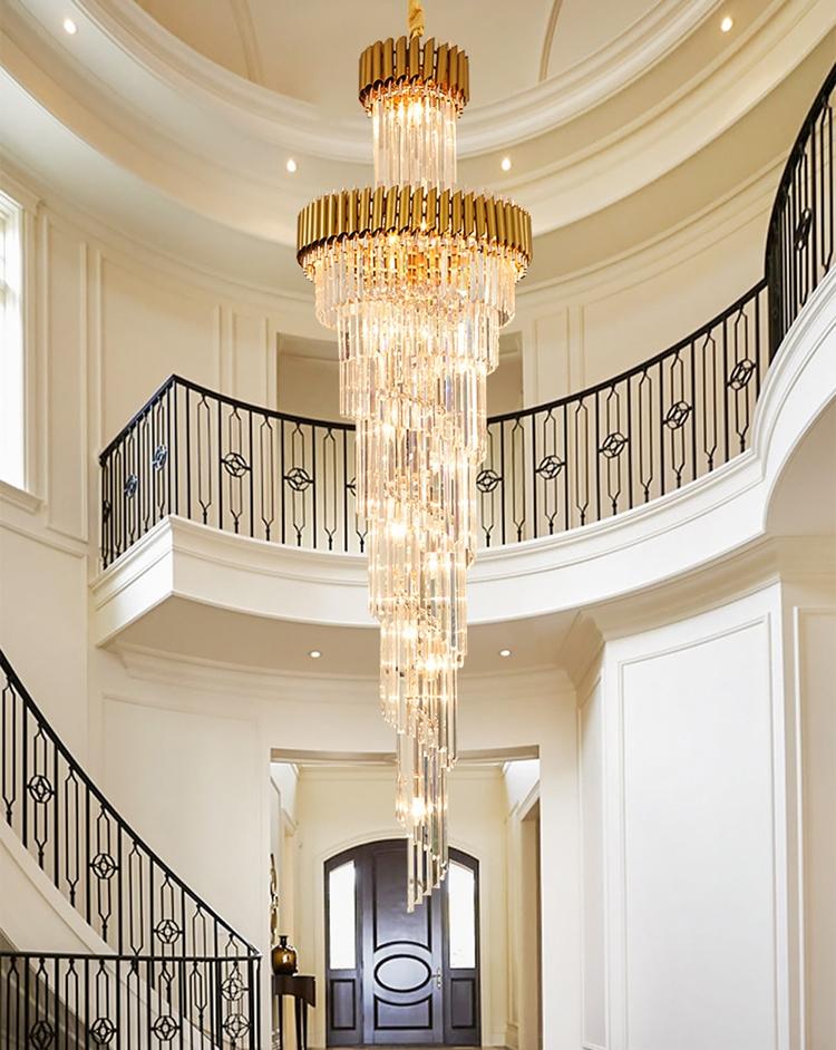 Agama Multiple-Tier Crystal Chandelier