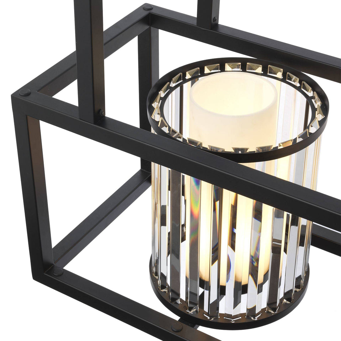 Carducci Modern Chandelier - [Black] 