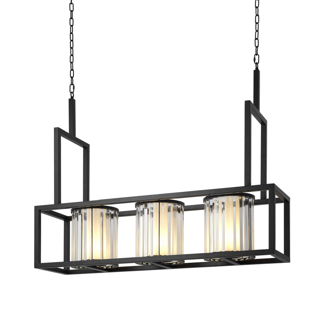 Carducci Modern Chandelier - [Black] 