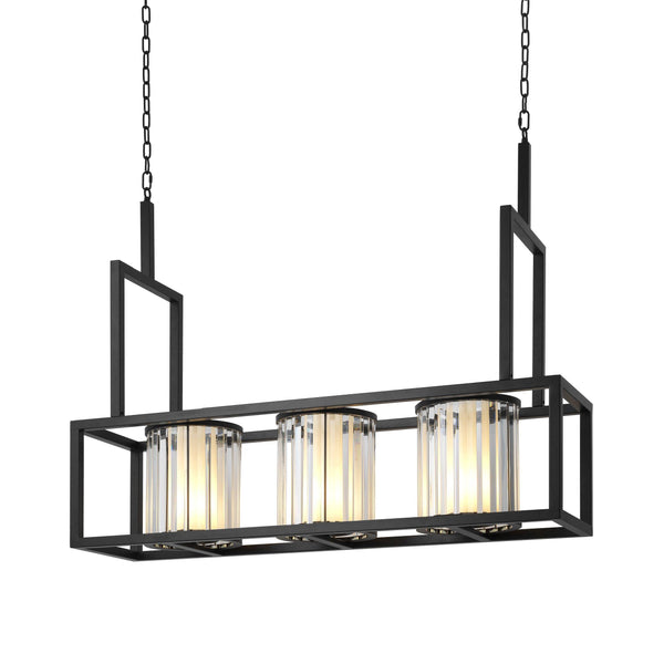 Carducci Modern Chandelier - [Black] 