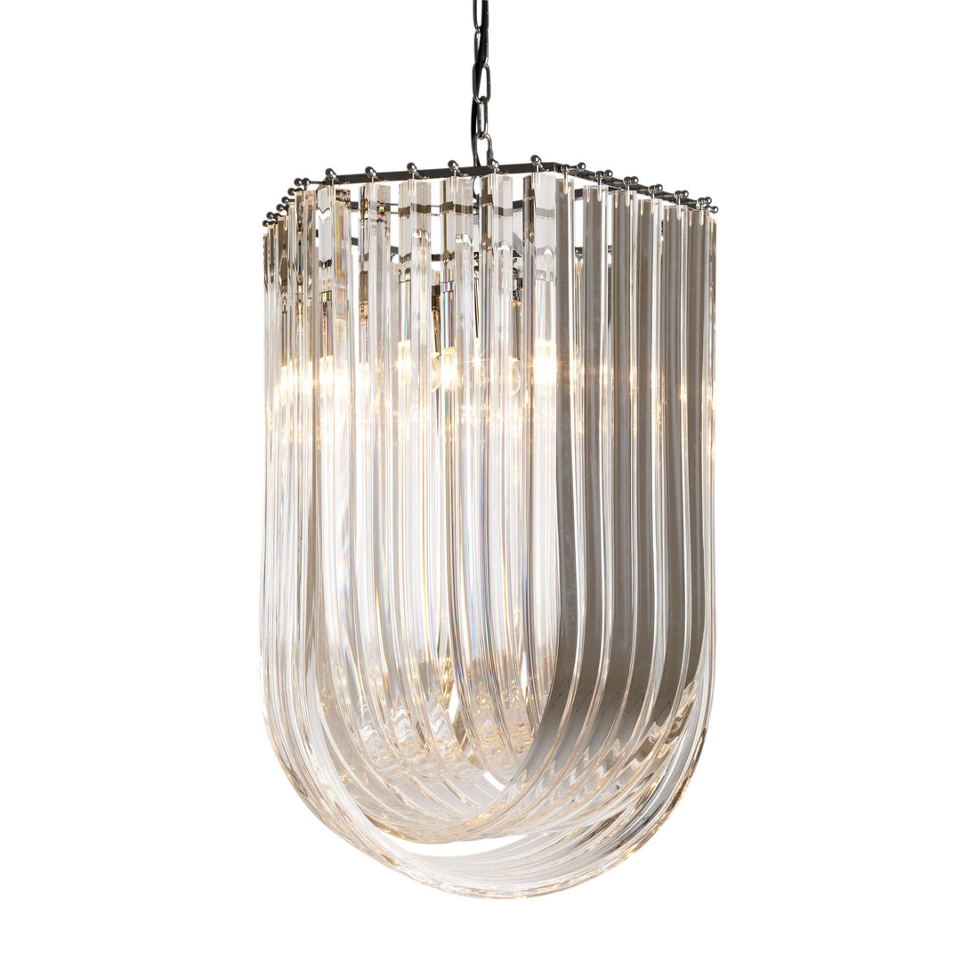 Caserta Modern Chandelier - [Nickel]