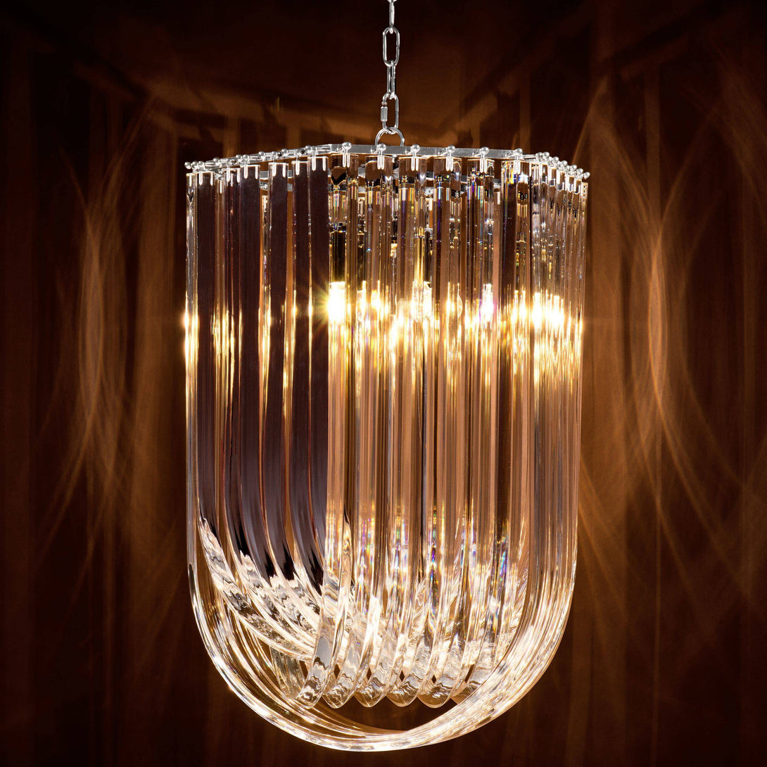 Caserta Modern Chandelier - [Nickel]