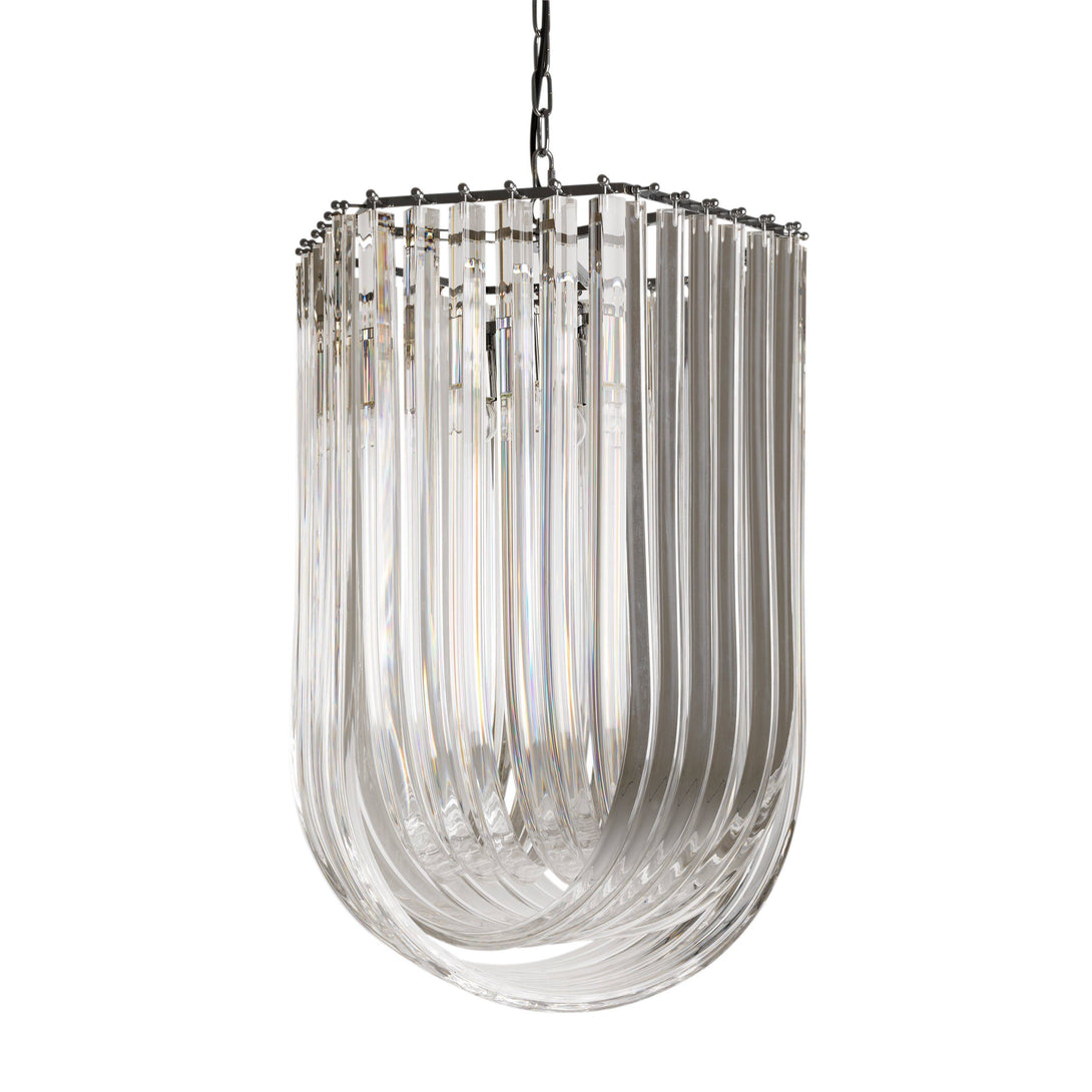 Caserta Modern Chandelier - [Nickel]