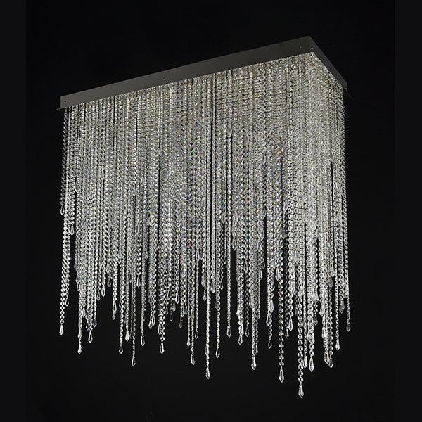 Chainette 13 Light Modern Glass Chandelier - Wranovsky