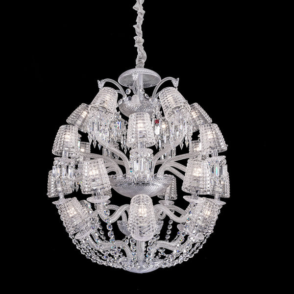 Fanci Le Roi Soleil Crystal Chandelier