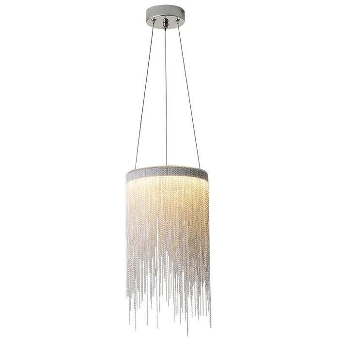 Daph Aluminum Chain Tassel Pendant Light