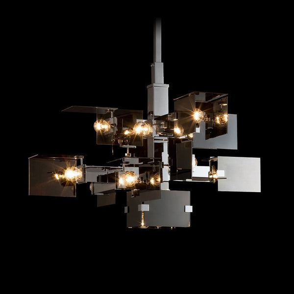 David Collins 13 Light Modern Chandelier - Lobmeyr