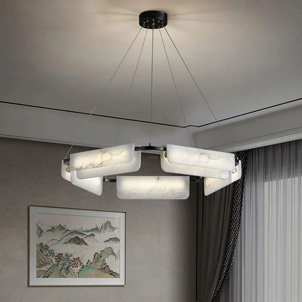 Deli Alabaster Chandelier