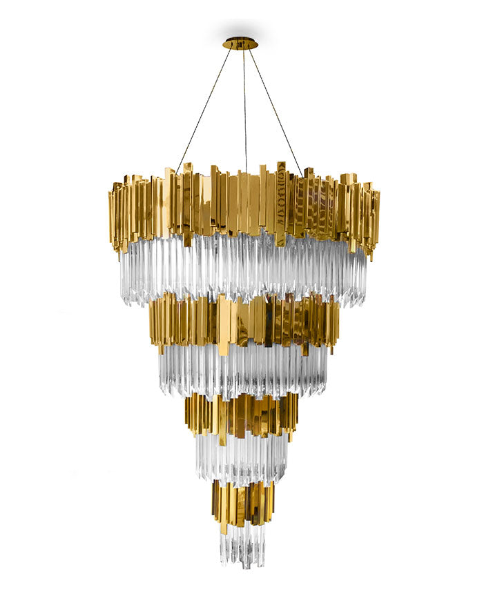  Evan 75 Light Crystal Modern Chandelier