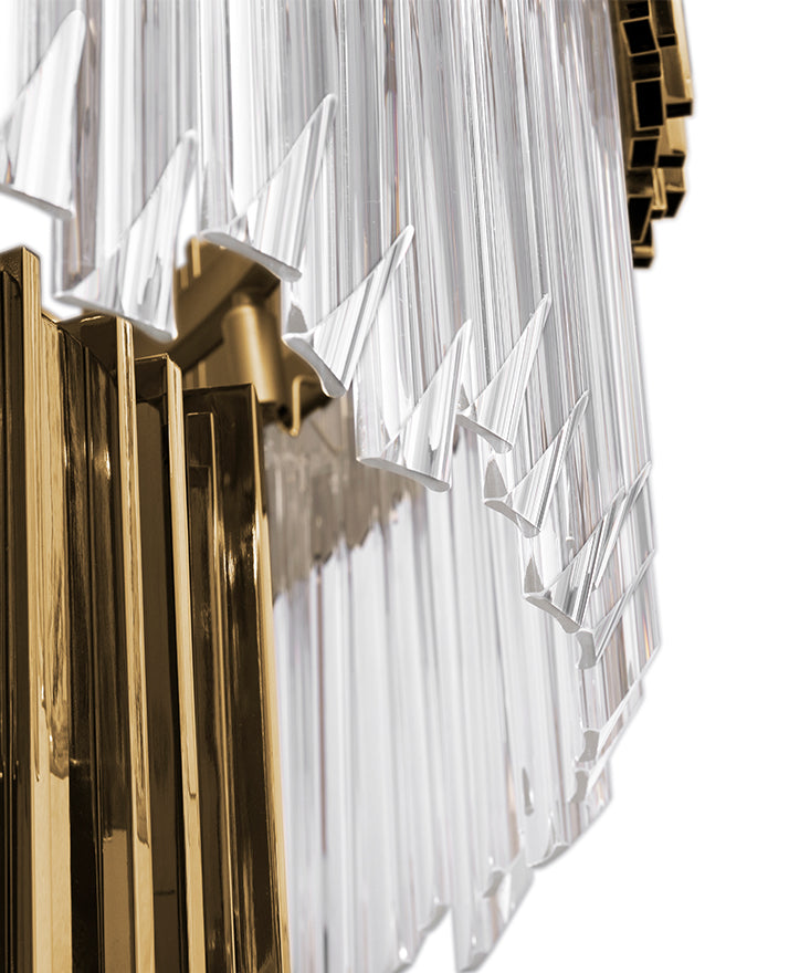  Evan 32-Light Crystal Modern Chandelier