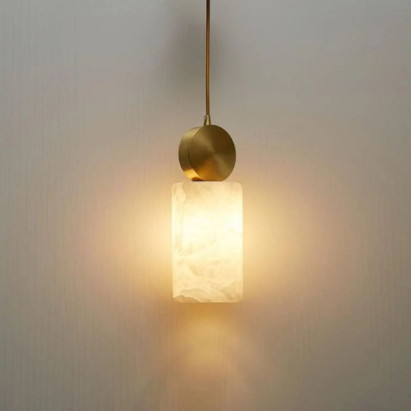 Etrusca Alabaster Pendant Light