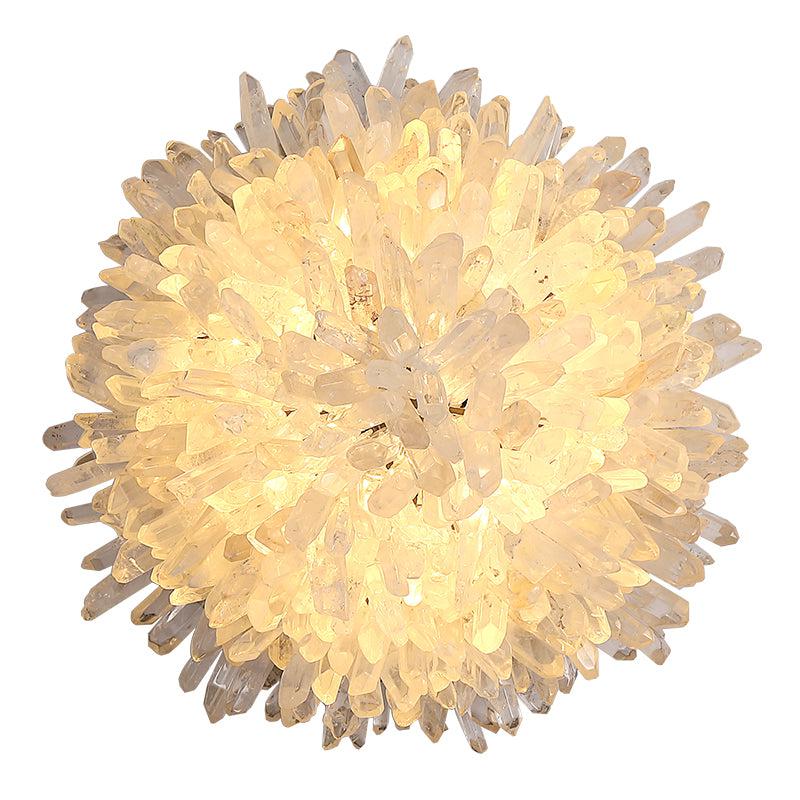 Yana Crystal Sunflower Wall Sconce