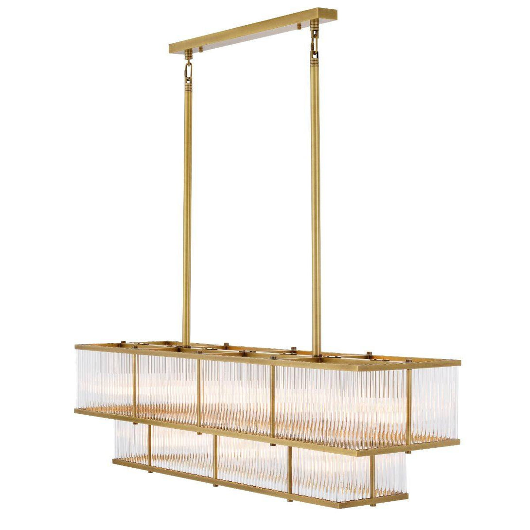 Marais Modern Brass Chandelier - [Brass] - Eichholtz