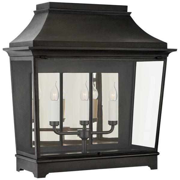 Rosedale Classic Wide 3/4 Wall Lantern  Outdoor