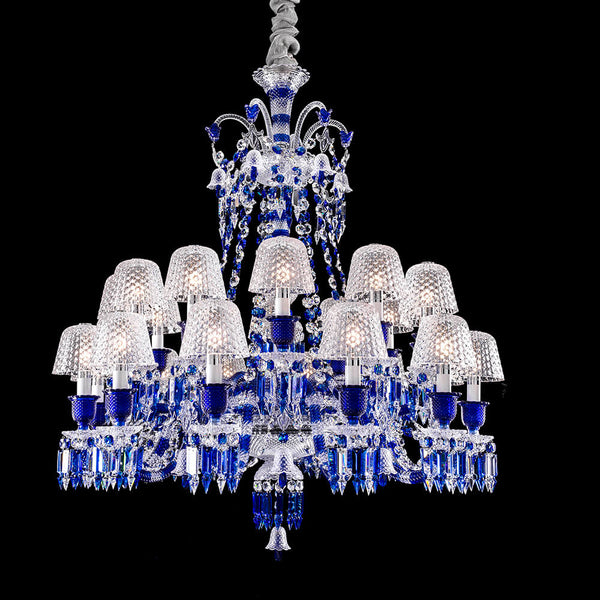 Fanci Zenith Faunacrystopolis Blue Crystal Chandelier