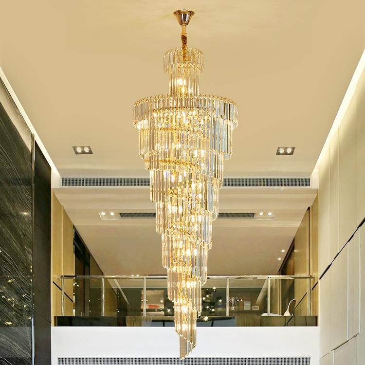 Adrinus Multiple-Tier Crystal Chandelier