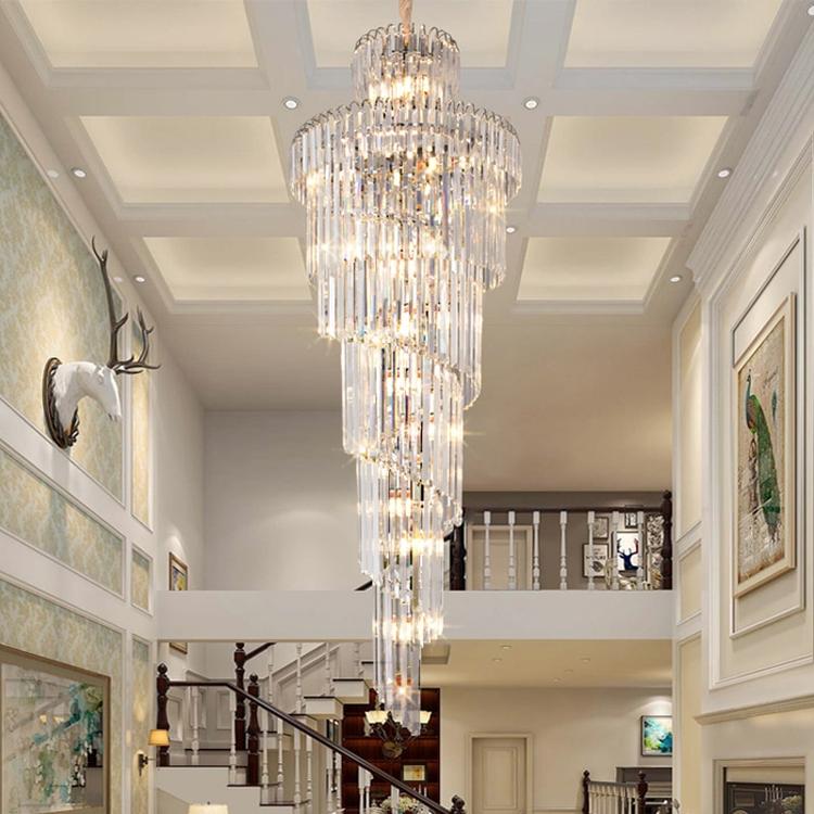 Adrinus Multiple-Tier Crystal Chandelier