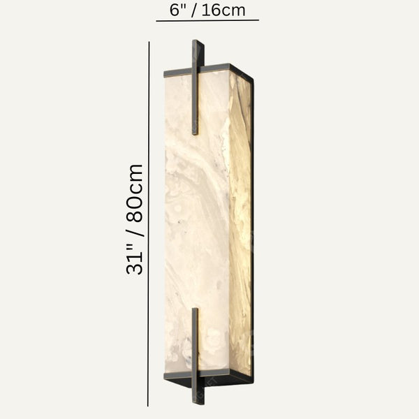 Maros Alabaster Wall Sconce