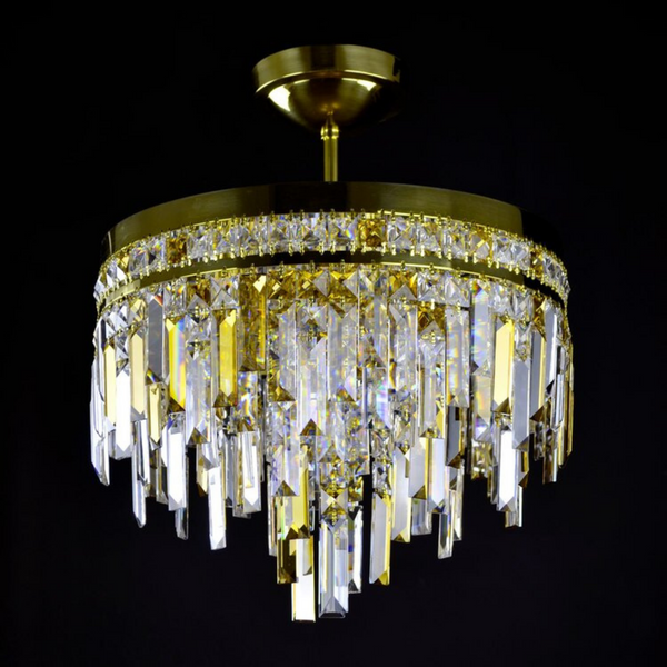 Napoli 6 Modern Crystal Glass Chandelier - Wranovsky