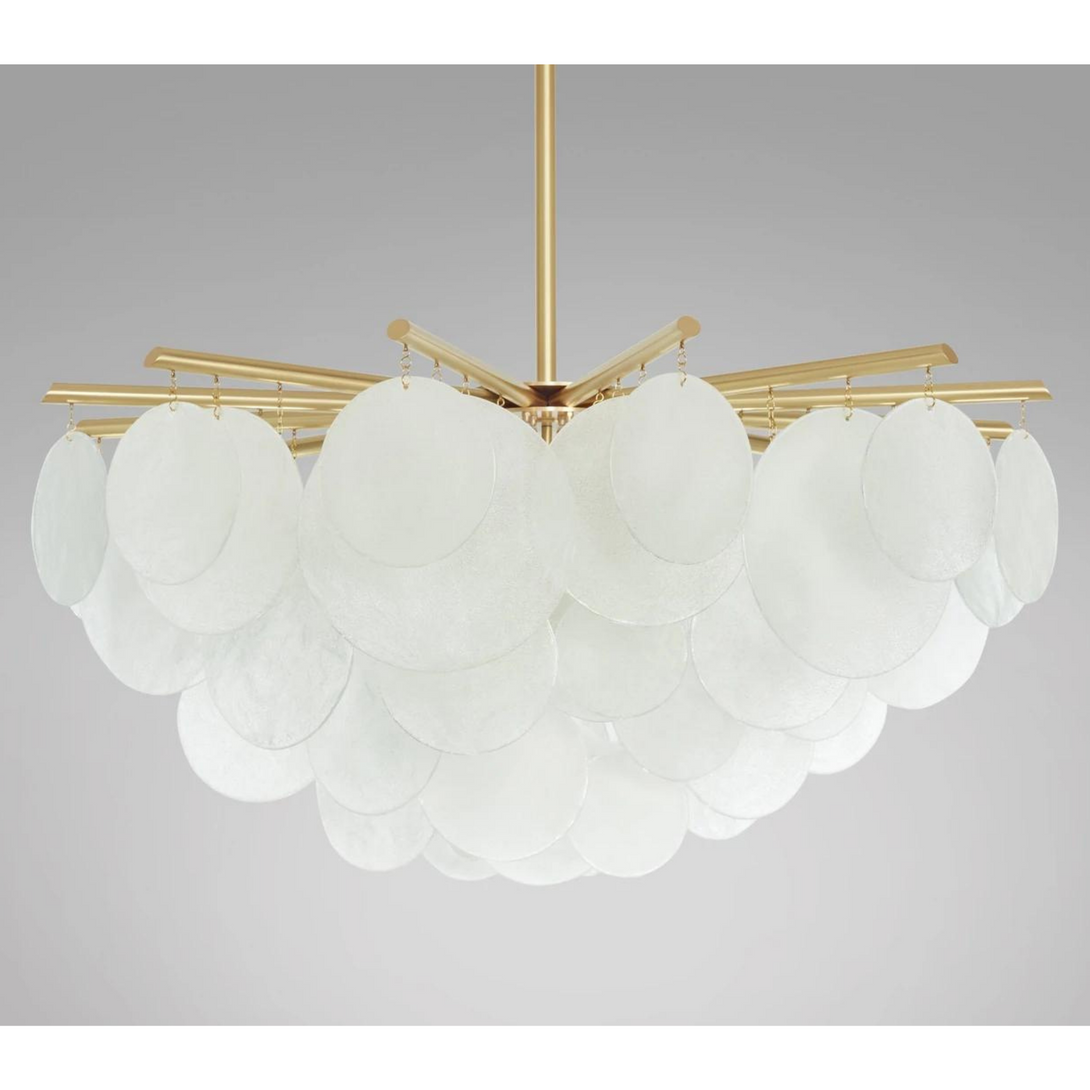 Noral Round Modern Chandelier Large - CTO Lighting