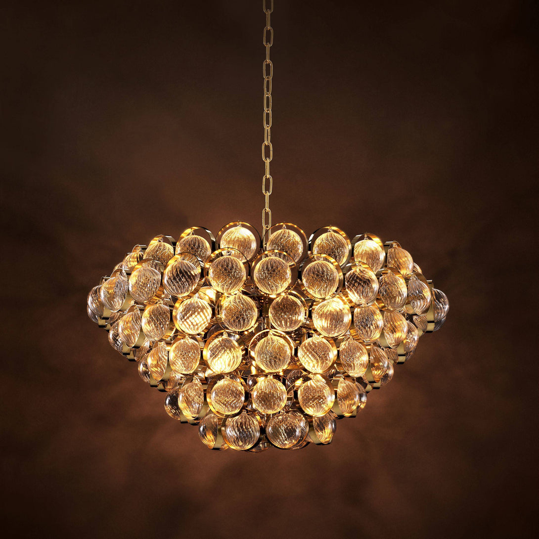 Opera Modern Chandelier - [Gold]