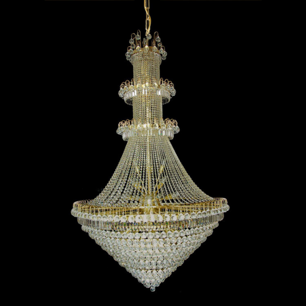 Orion 42 Crystal Glass Chandelier - Wranovsky