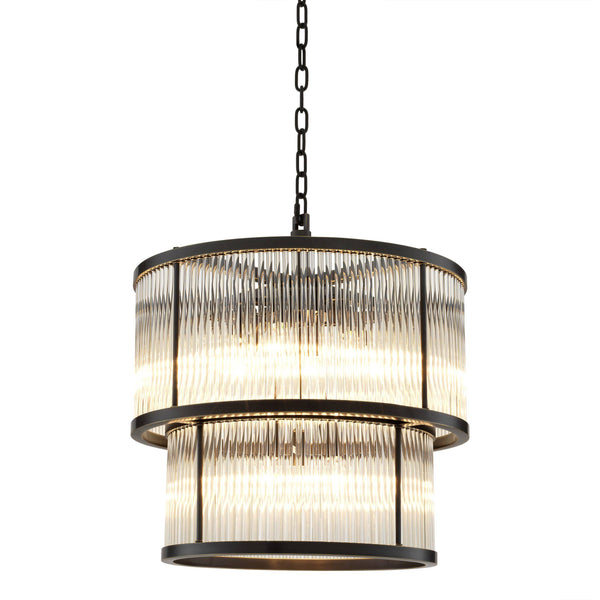 Pasadena Modern Chandelier - [Bronze/Nickel] - Eichholtz