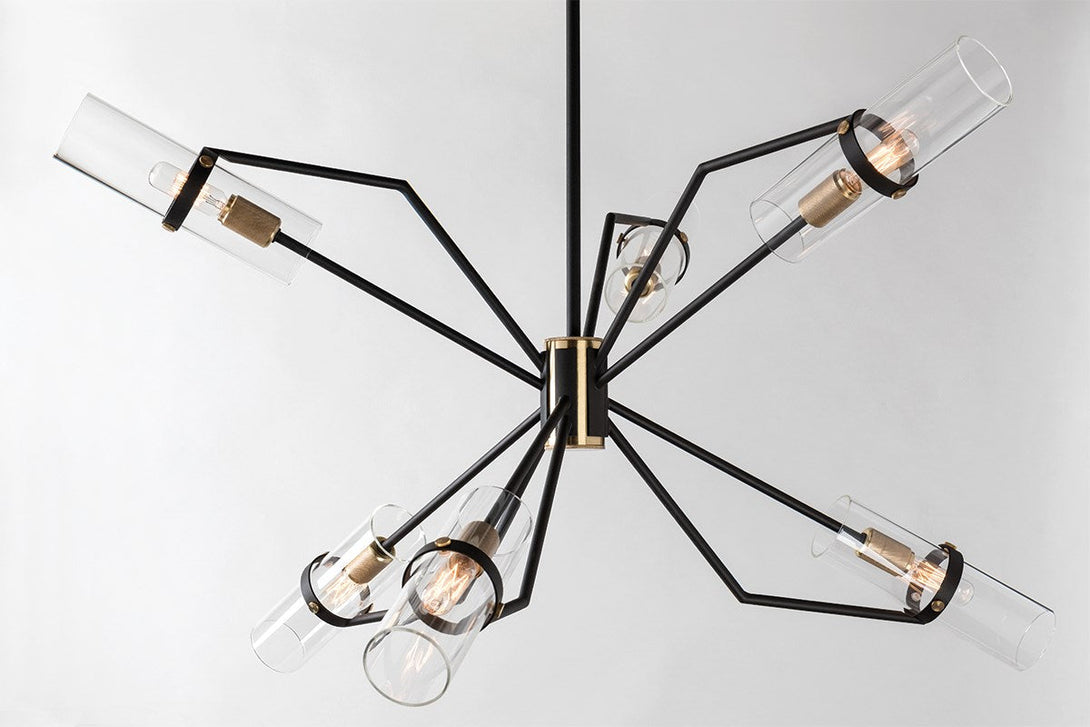 Richard Modern Chandelier - F6316-CE - Troy Lighting