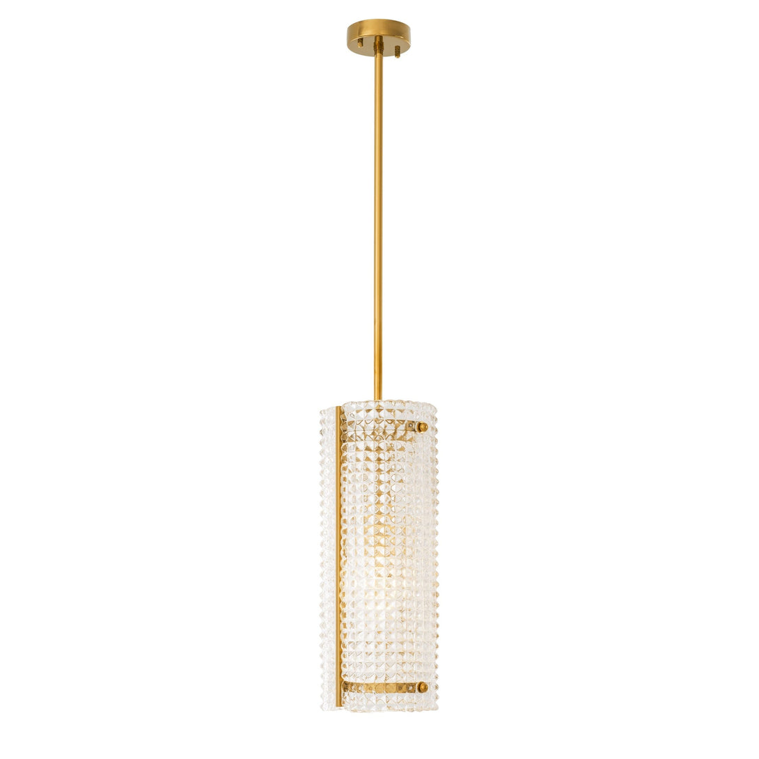 Reflecto Modern Glass Chandelier - [Gold]