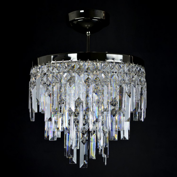 Napoli 5 Modern Crystal Glass Chandelier - Wranovsky