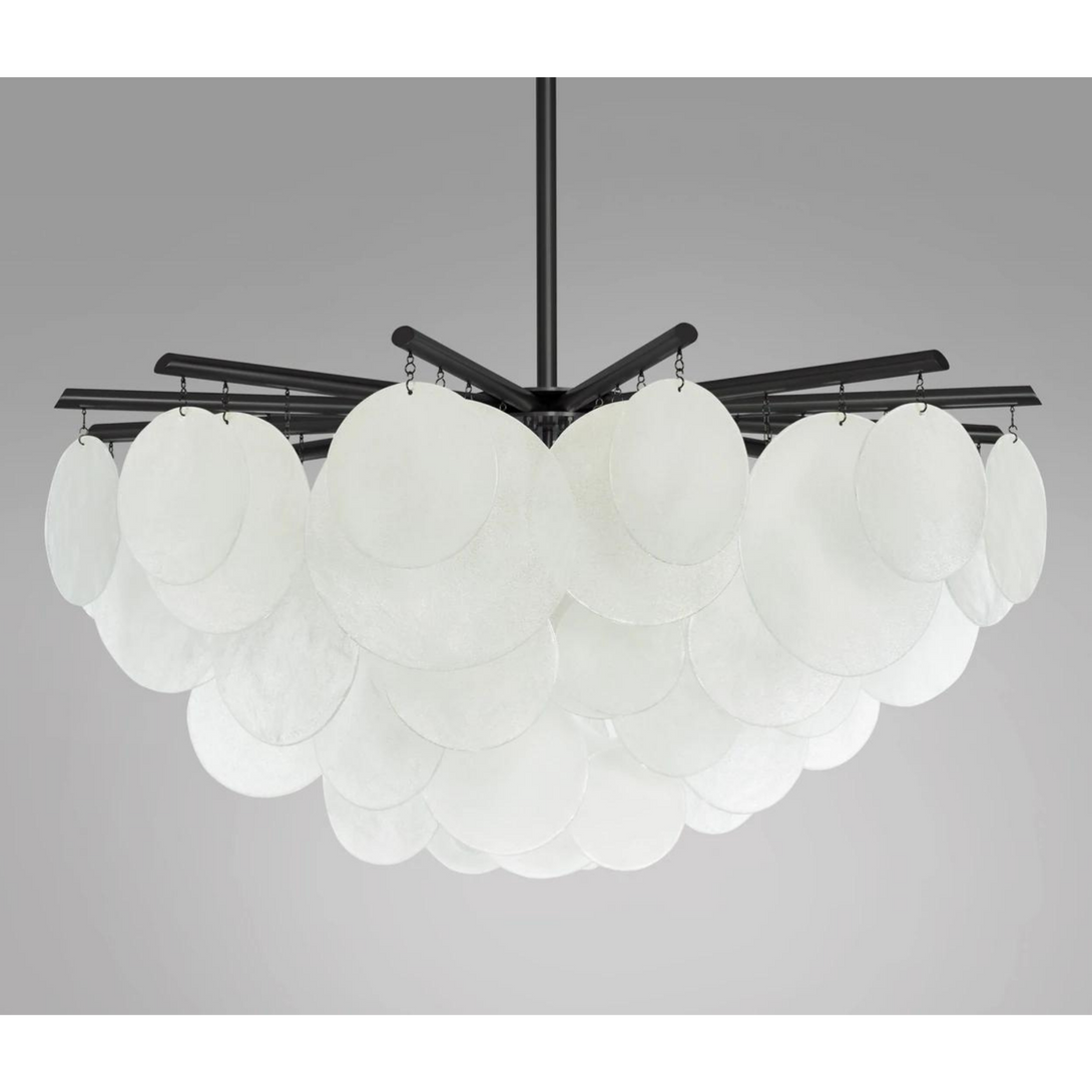 Noral Round Modern Chandelier Large - CTO Lighting