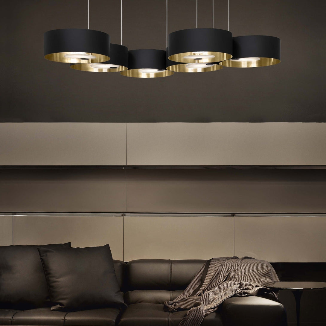 Locky  OR6 | 6-Light Modern Chandelier - Masiero