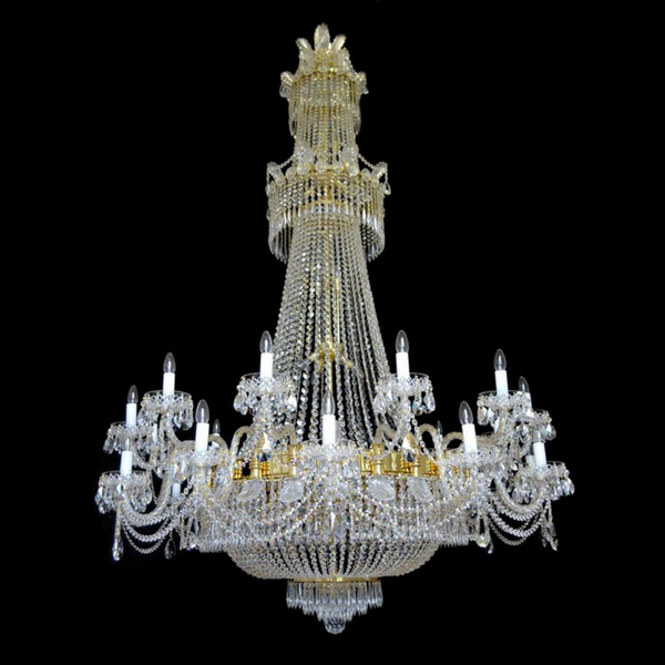 Supreme 50 Crystal Glass Chandelier - Wranovsky