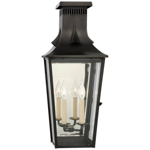 Belaire Medium 3/4 Wall Lantern  Outdoor