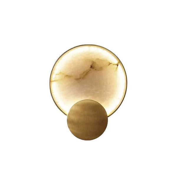 Terre Sve Alabaster Wall Sconce