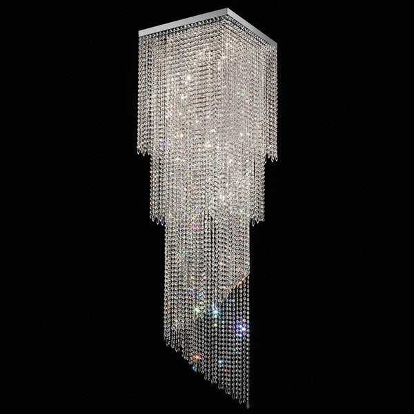 VE814/12 12- Modern Glass Chandelier - Masiero