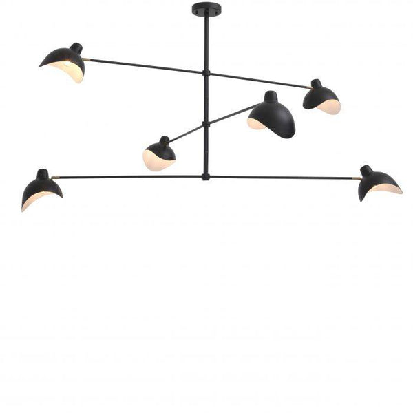 Vince Modern Chandelier - [Black]