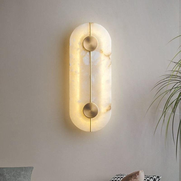 Yohana Alabaster Wall Sconce