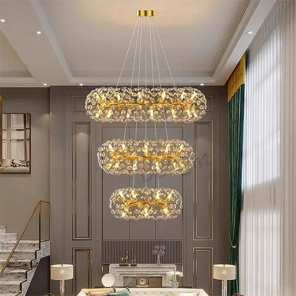 Arabella Crystal Tiered Chandelier