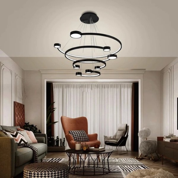 Avize Round Chandelier