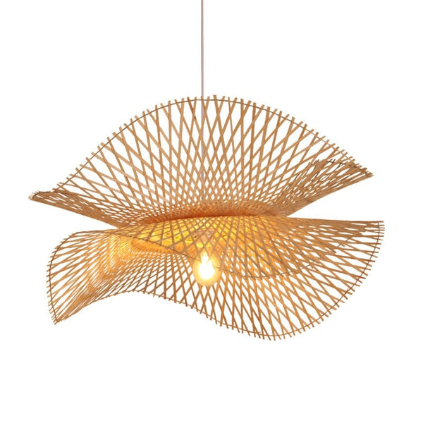 Bamboo Chandelier Rattan Lamp