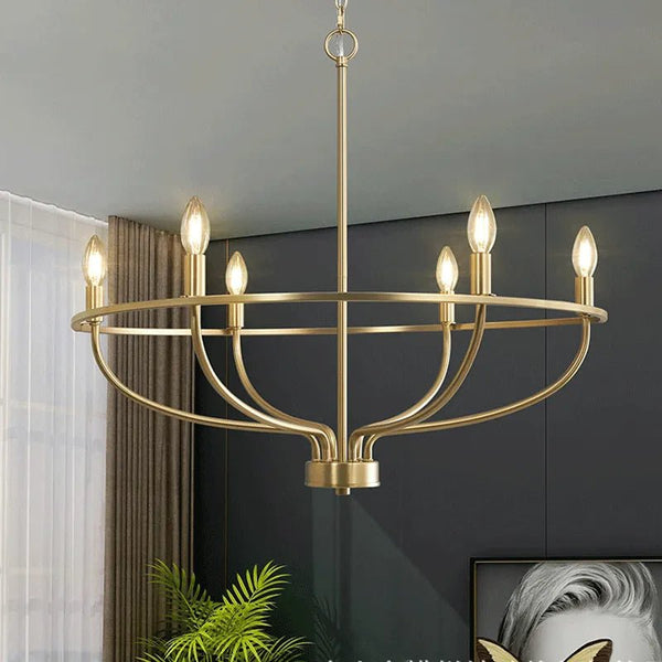 Basit Metal Chandelier