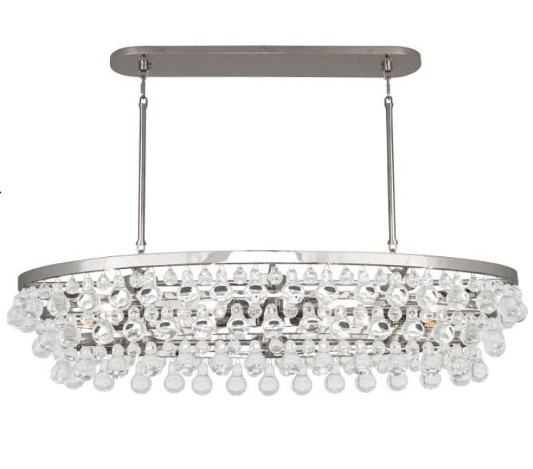 Boris Oval Crystal Chandelier