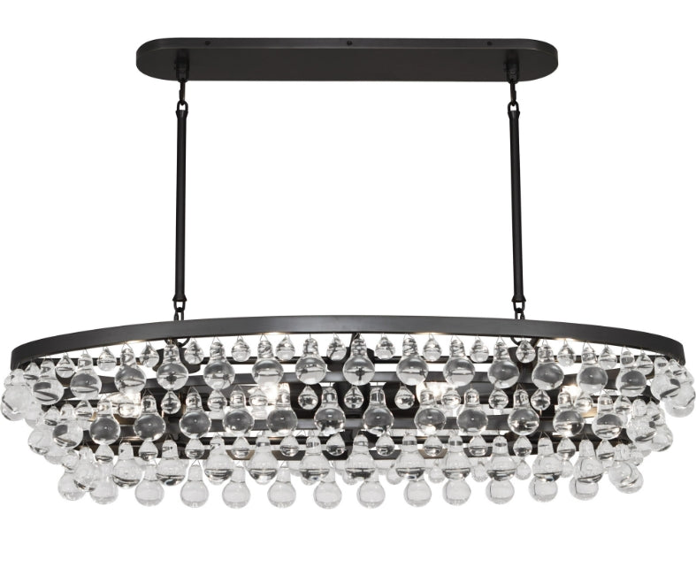 Boris Oval Crystal Chandelier