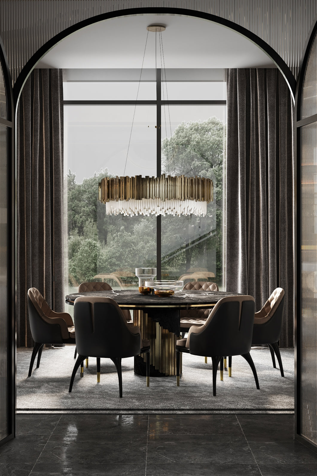  Evan Suspension Modern Chandelier