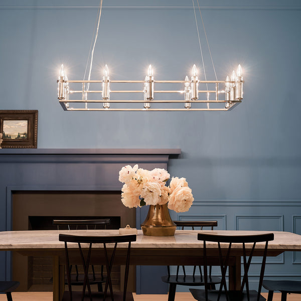 Rosey Linear Chandelier