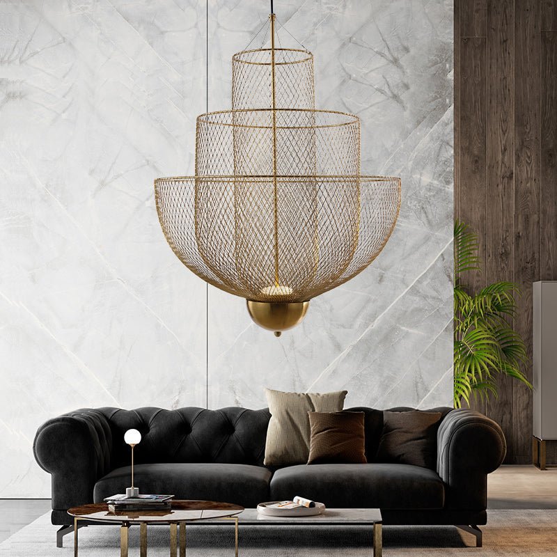 Royal Mesh Chandelier